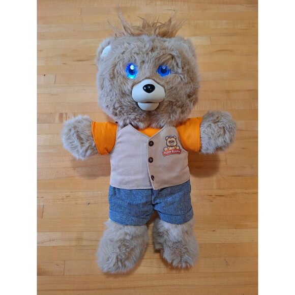 Teddy Ruxpin 2017 Animated Storytelling Bear Bluetooth LCD Eyes Tested Works - Picture 1 of 11